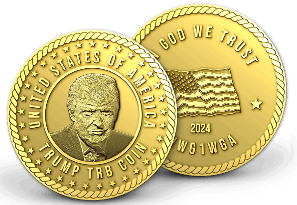 trump golden trb coin